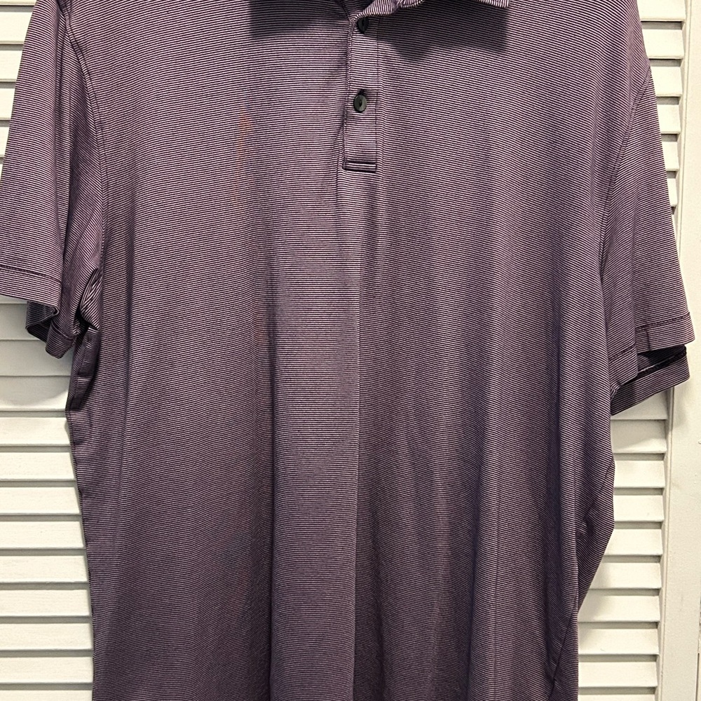 Men's Van Heusen Purple Polo Shirt